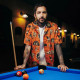 The Dudes Ανδρικό πουκάμισο Beelzebud Red Hawaiian Shirt